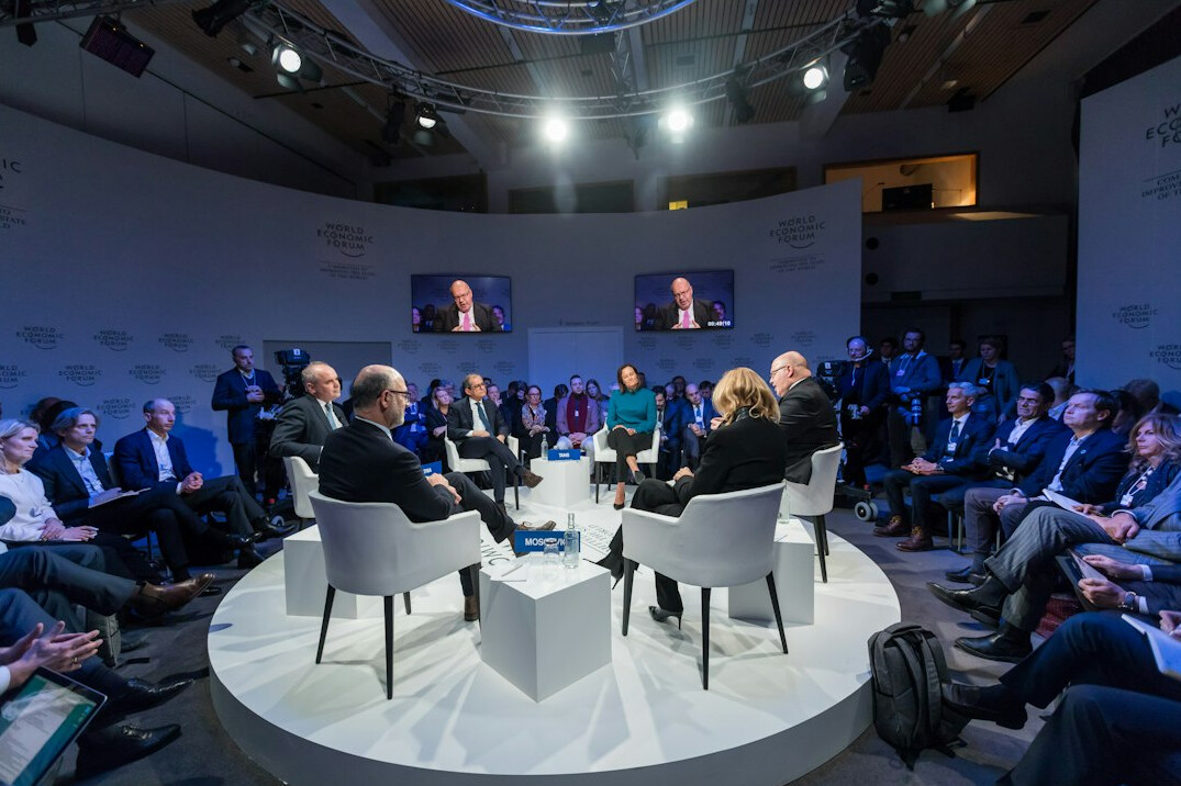 political meeting discussion